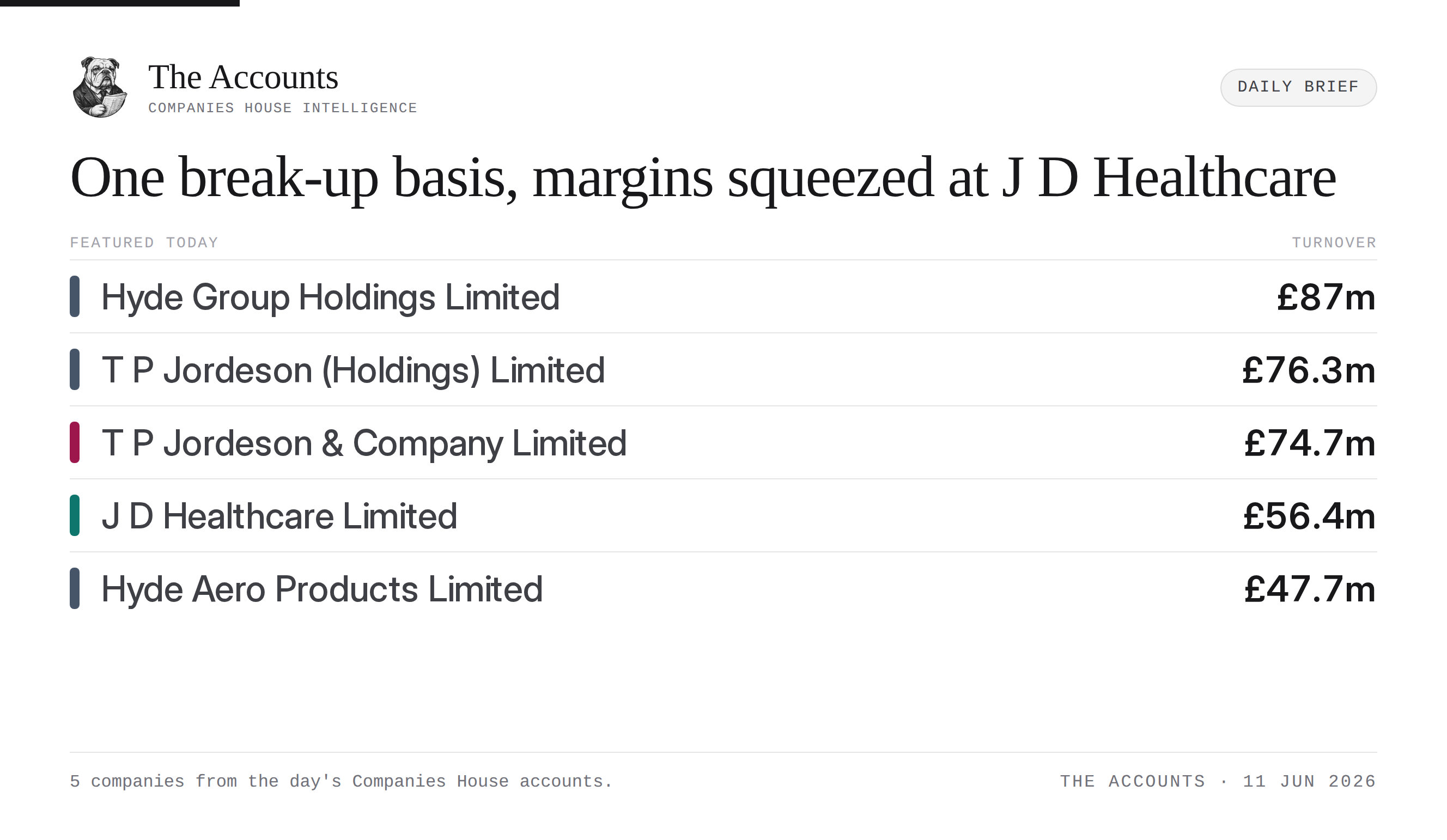 The Accounts daily brief — 11 June 2026